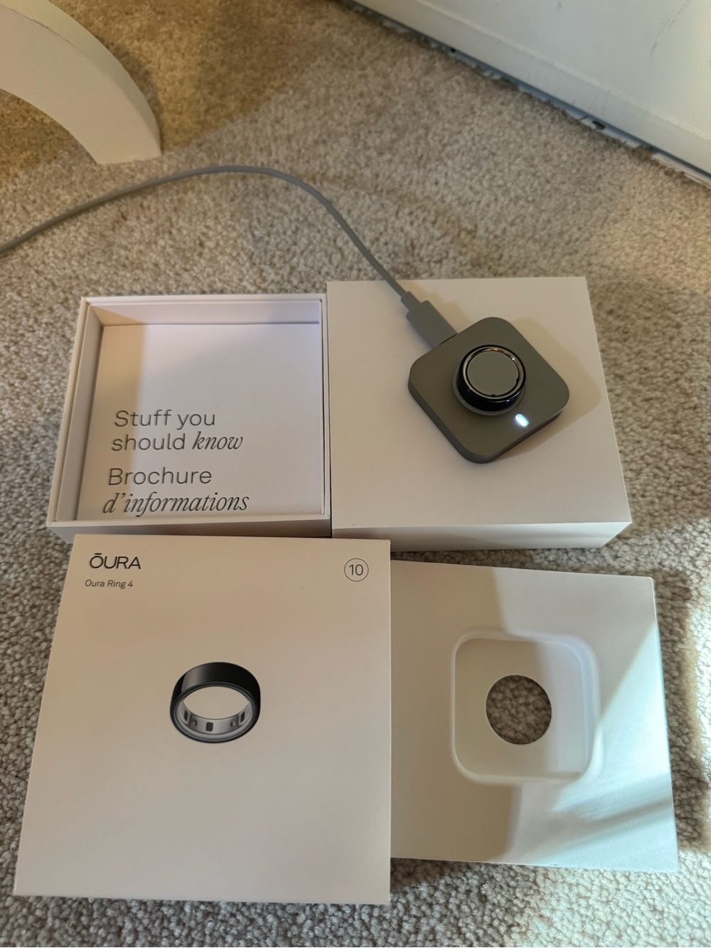 Oura Ring Gen 4 Black Size 10 | Gently Used